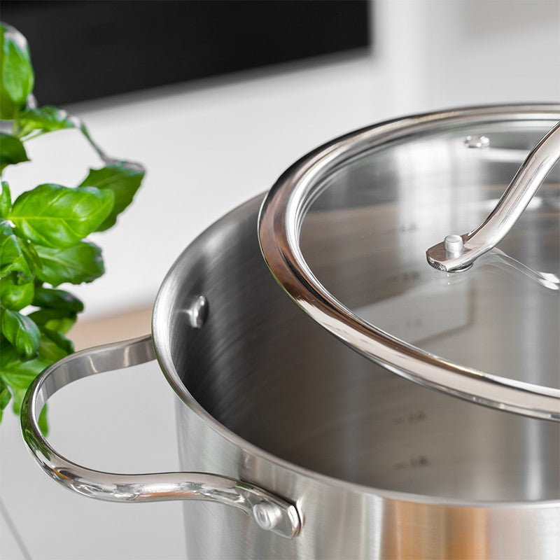Set 3 Oale 10 Cook Expert Master Teesa Inox 18 cu DAB+