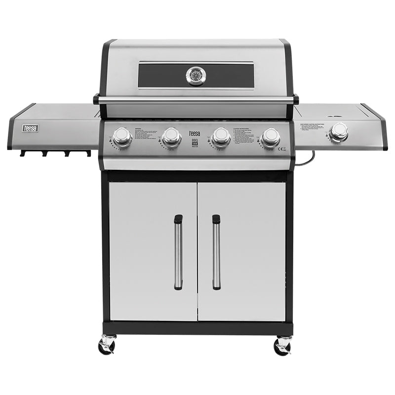 Grill Gaz 5 Arzatoare Master Grill Teesa Bbq 5006 cu DAB+
