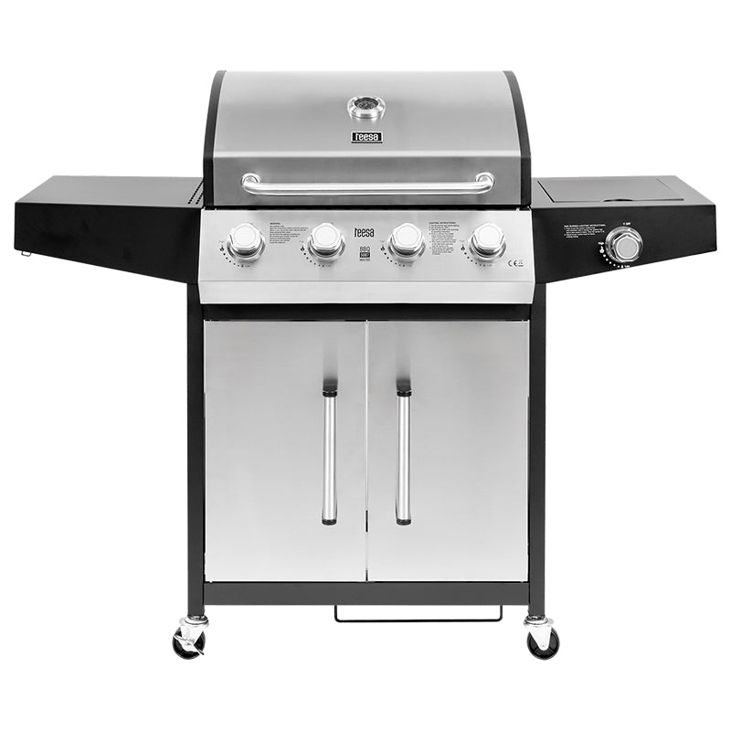 Grill Gaz 5 Arzatoare Master Grill Teesa Bbq 5007 cu DAB+