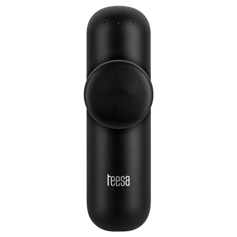 Aparat Masaj Tip Pistol Relax Gun Negru Teesa M 500 cu baterie 2000 mAh si USB