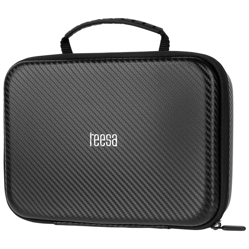 Aparat Masaj Tip Pistol Relax Gun Alb Teesa Mg 60 cu baterie 1800 mAh si USB