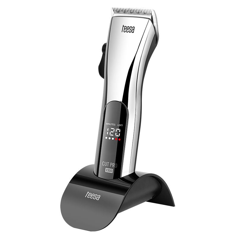 Cordless Hair Trimmer Cut Pro Teesa x 900 cu afisaj LED si baterie 1300 mAh