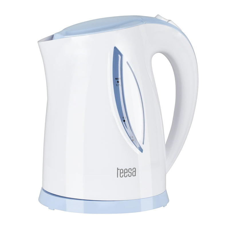 Fierbator Electric Cordless 1.7l Alb Albastru Teesa Tsa 1010