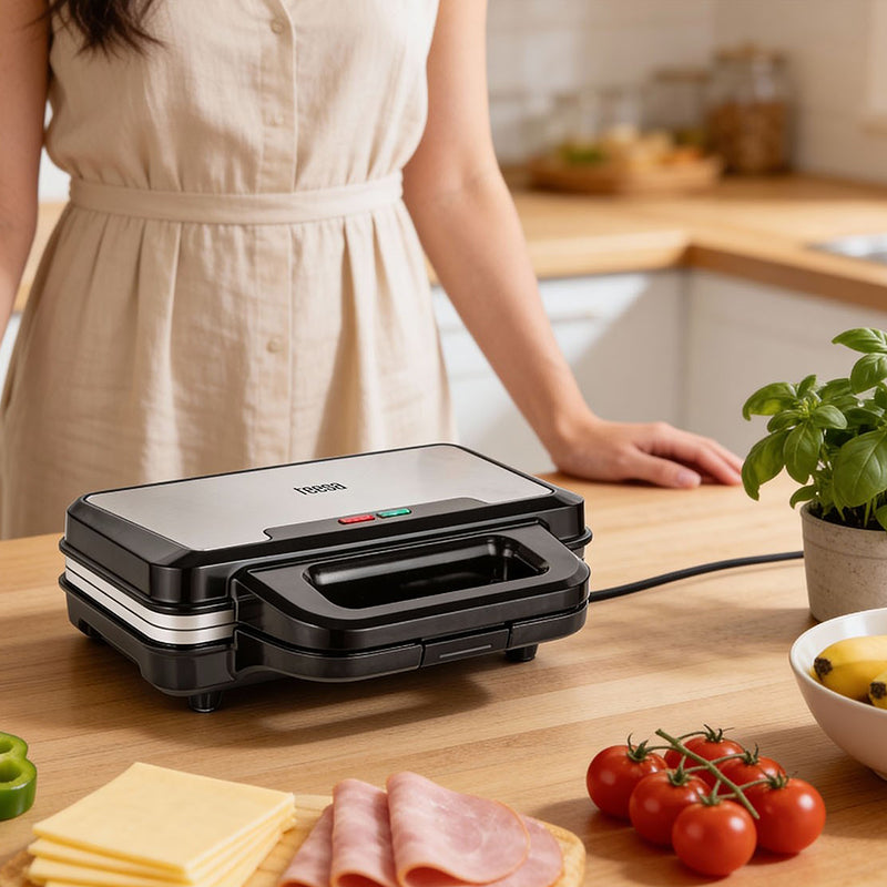 Sandwich Maker Ceramic Teesa Xxl 900W