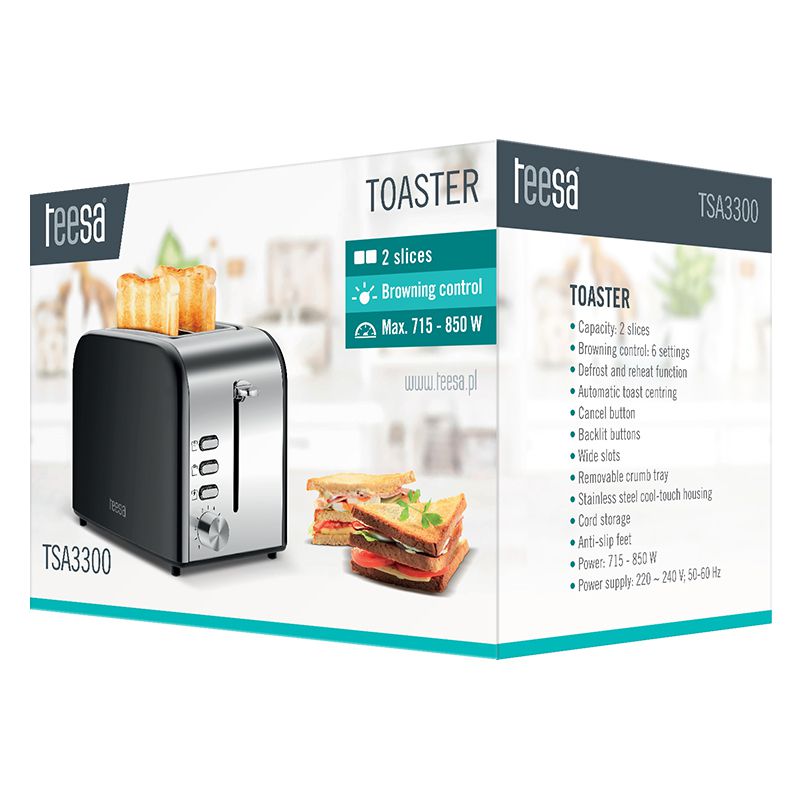 Toaster Teesa Tsa 3300 cu DAB+