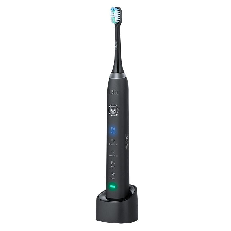 Periuta de Dinti Electrica Sonica Sonic Black Teesa Tsa 8015 cu baterie 800 mAh