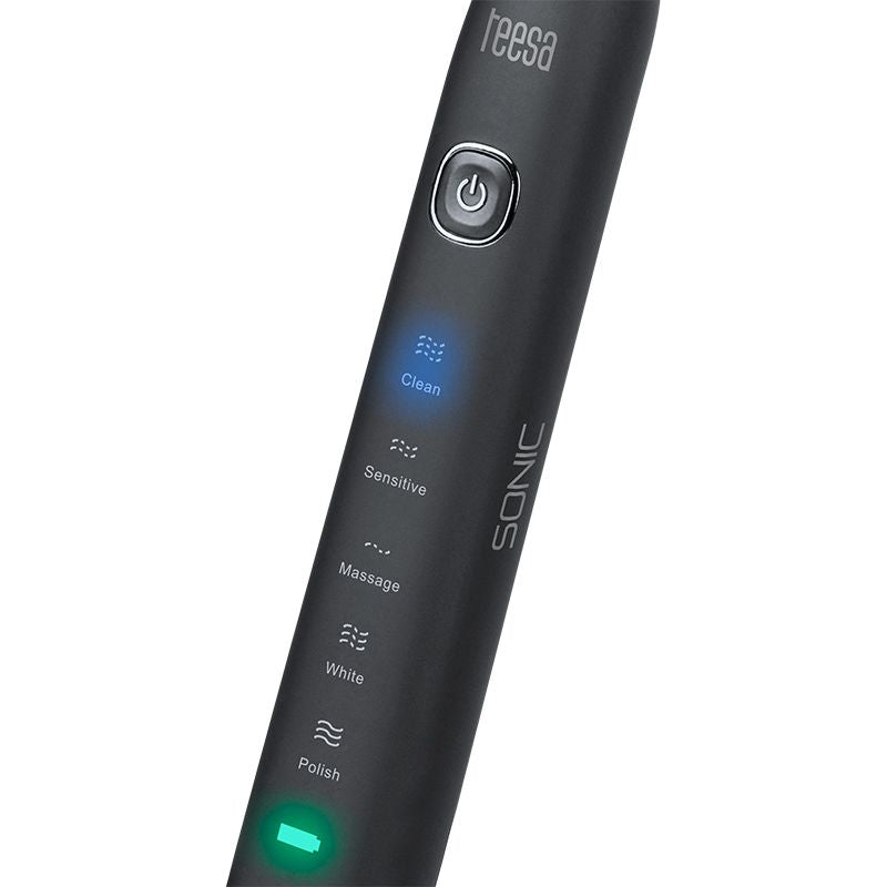 Periuta de Dinti Electrica Sonica Sonic Black Teesa Tsa 8015 cu baterie 800 mAh