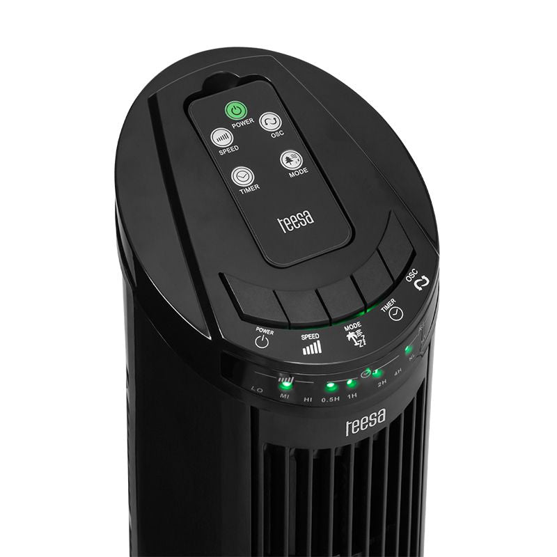 Ventilator Turn Negru Teesa Tsa 8032 cu Telecomanda