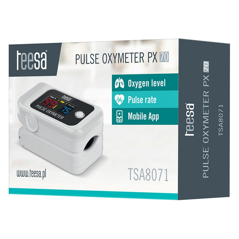 Pulsoximetru Deget Casnic Teesa Px 70 cu Bluetooth