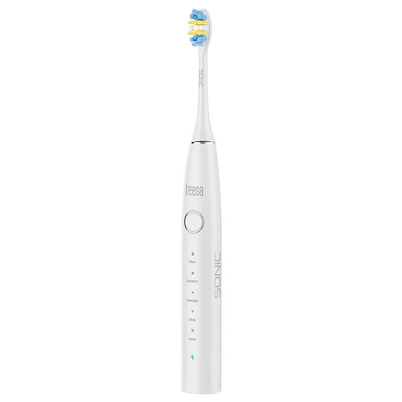 Periuta de Dinti Electrica Sonic 2 White Teesa Tsa 8087-w cu baterie 1200 mAh si USB