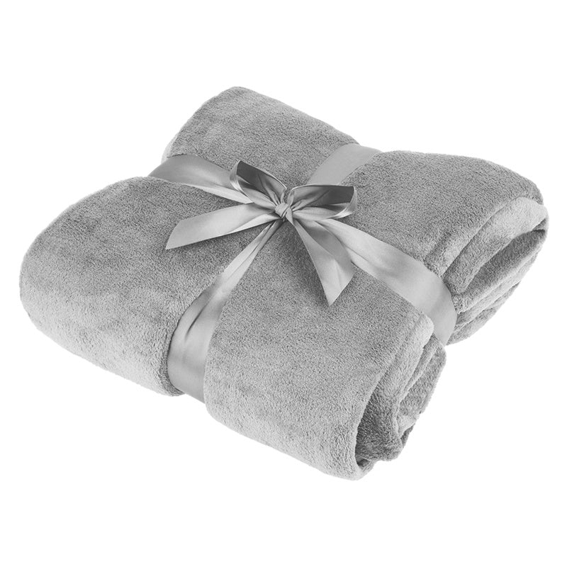Patura Fleece Polar 200x220cm Gri Teesa Tsa 8902-1