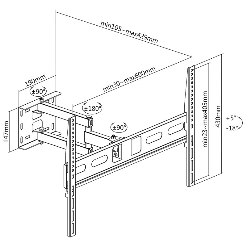 Suport Universal LED Inch TV 37-70