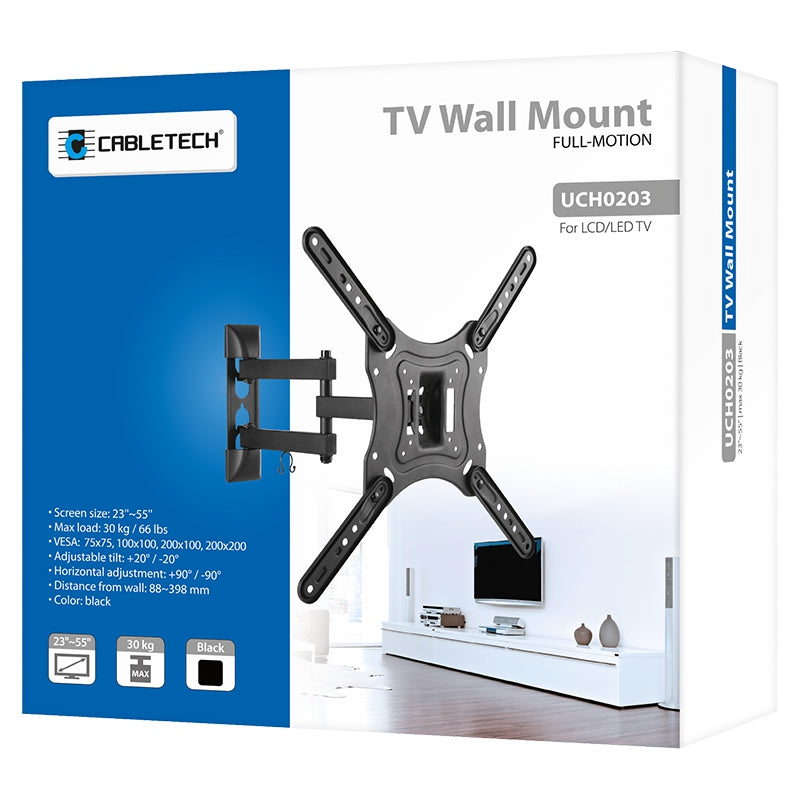 Suport TV de Perete 23-55inch Cabletech Uch 0203