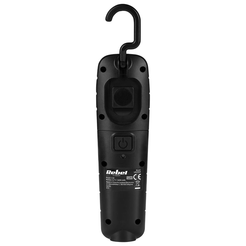 Lampa Atelier COB Rebel Urz 0928 cu baterie 2200 mAh si USB
