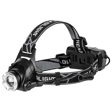 Lanterna Frontala 2x Accu 300lm Rebel LED 10W cu baterie 1500 mAh
