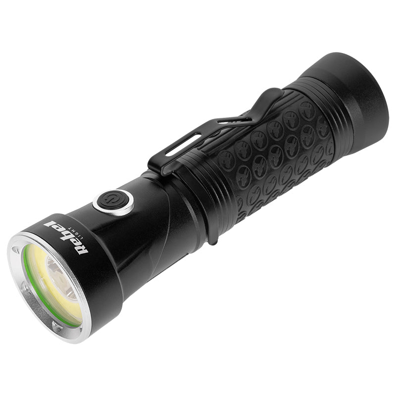 Lanterna Ipx5 Acumulator Rebel Urz 0947 cu baterie 1200 mAh, USB si Rezistenta la Apa