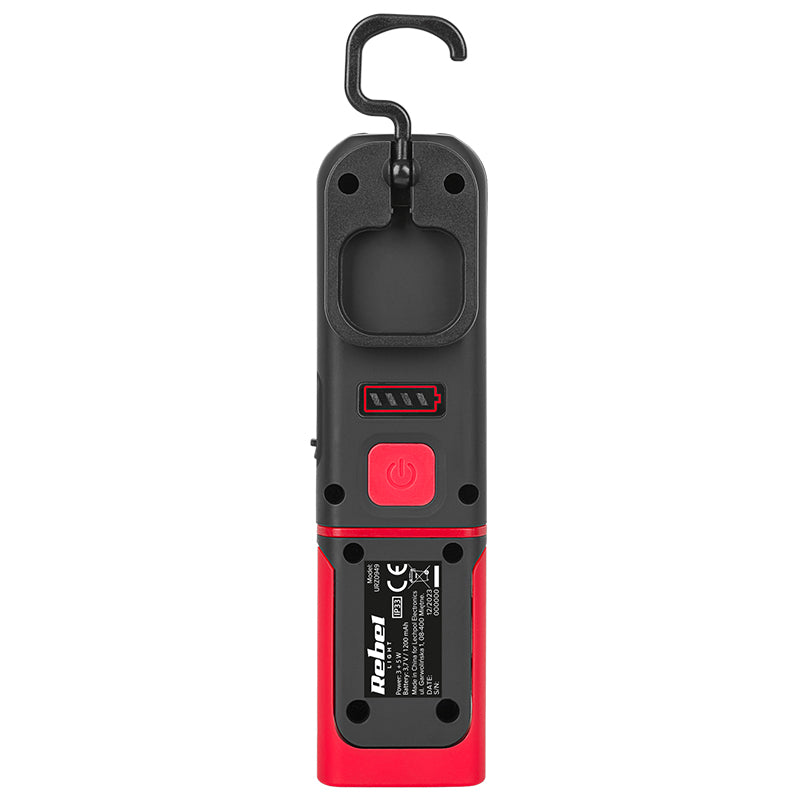 Lampa Atelier Xpe + COB Rebel Urz 0949 cu baterie 1200 mAh si USB