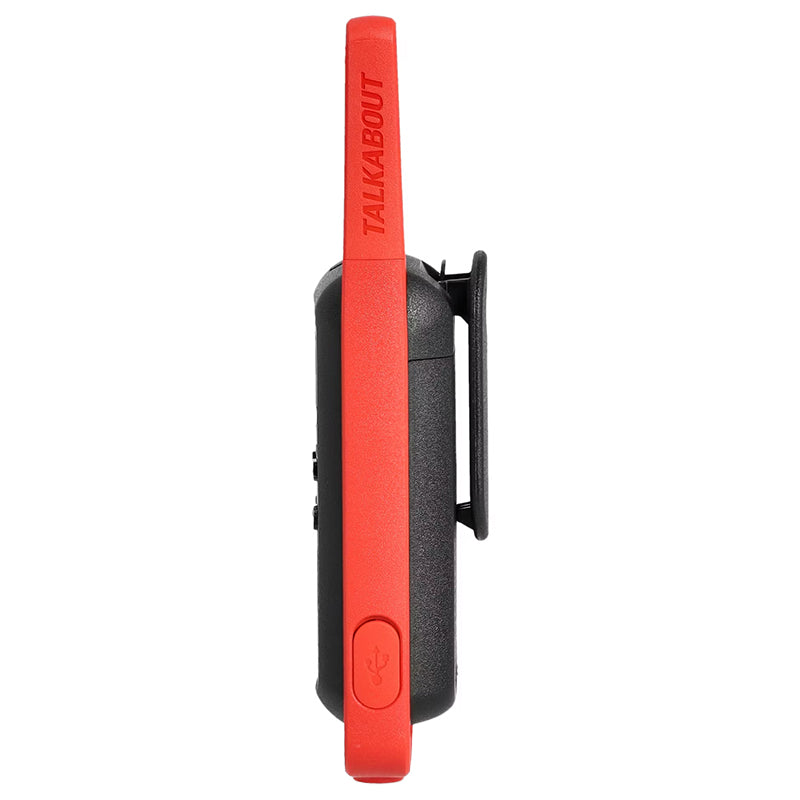 Statie Radio Pmr Set 2 Buc Red T 62 cu baterie 800 mAh si USB