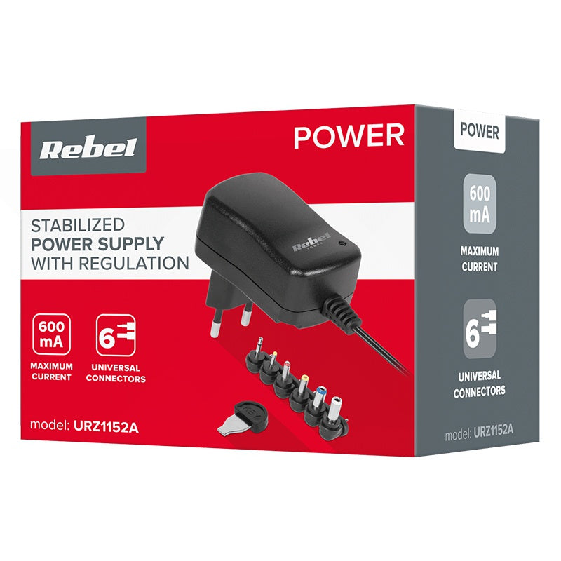 Alimentator Stabilizat Universal 600ma Rebel Urz 1152A