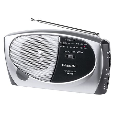 Radio Portabil Pr-111 & Kruger Urz 2038 cu radio FM