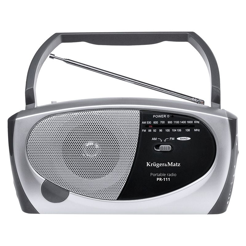 Radio Portabil Pr-111 & Kruger Urz 2038 cu radio FM