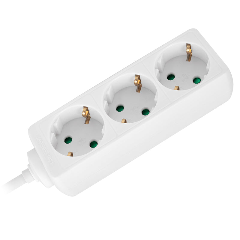 Prelungitor 3 Prize fara Intrerupator 3x1.5m 5.0m Rebel Urz 3070-5b