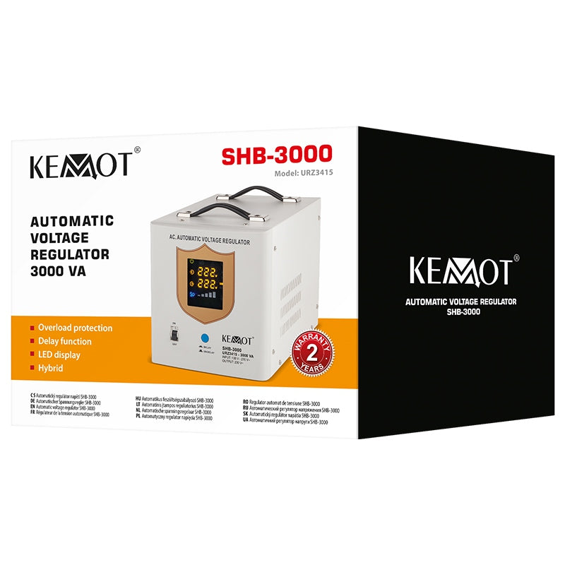 Stabilizator Tensiune Automat Servo-motor 3000va Kemot Urz 3415