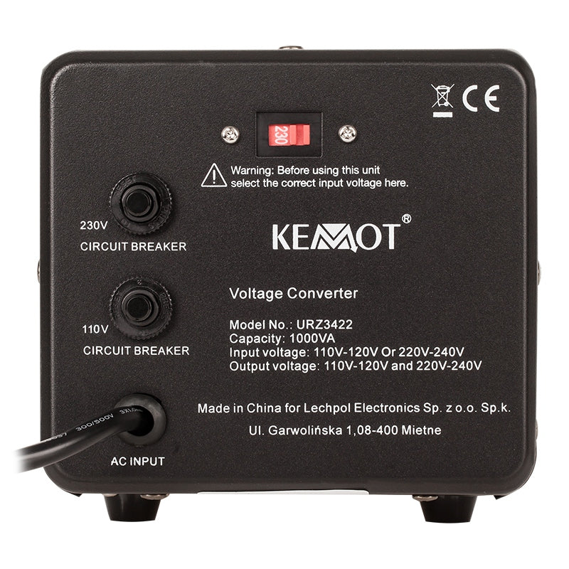 Convertor Tensiune 1000va Kemot Urz 3422
