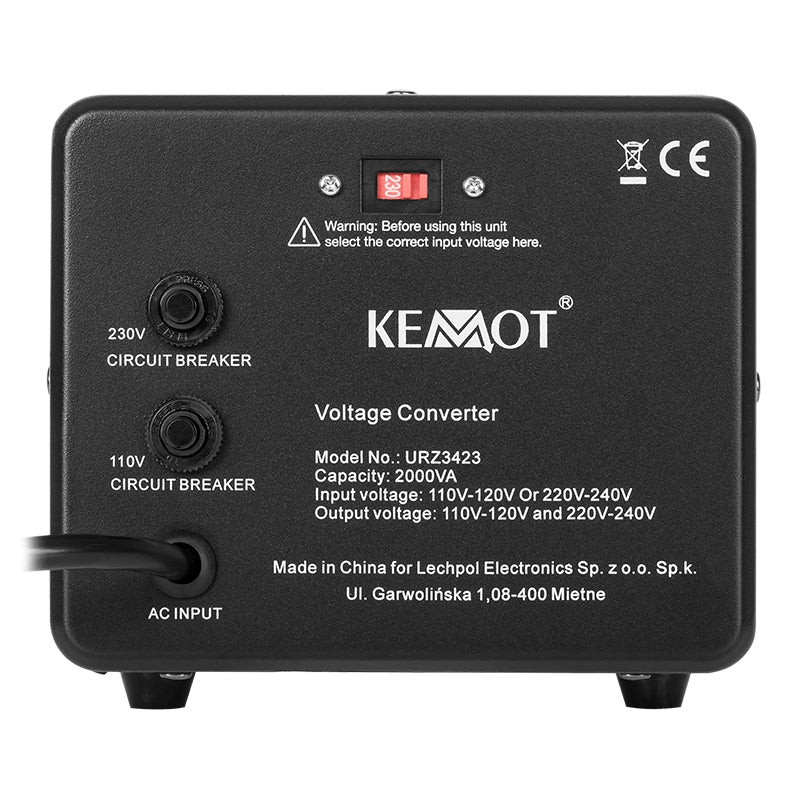 Convertor Tensiune 2000va Kemot Urz 3423