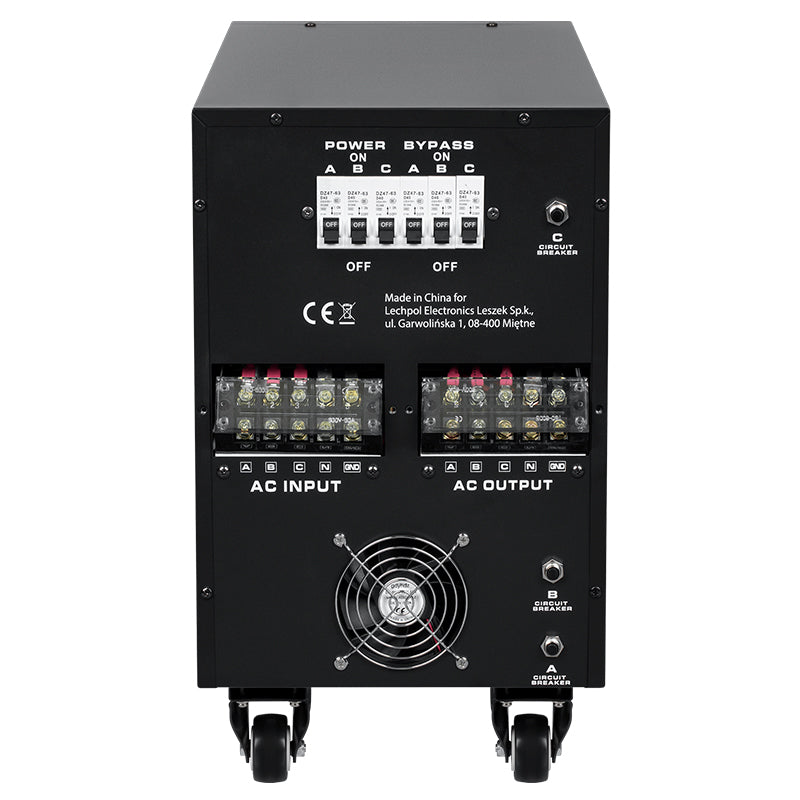 Stabilizator Servomotor Trifazat 20kva Proavr-20k Kemot Urz 3437-20 cu afisaj LCD