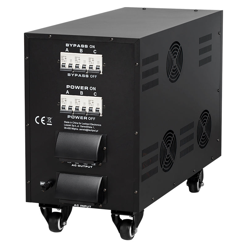 Stabilizator Servomotor Trifazat 45kva Proavr-45k Kemot Urz 3437-45 cu afisaj LCD