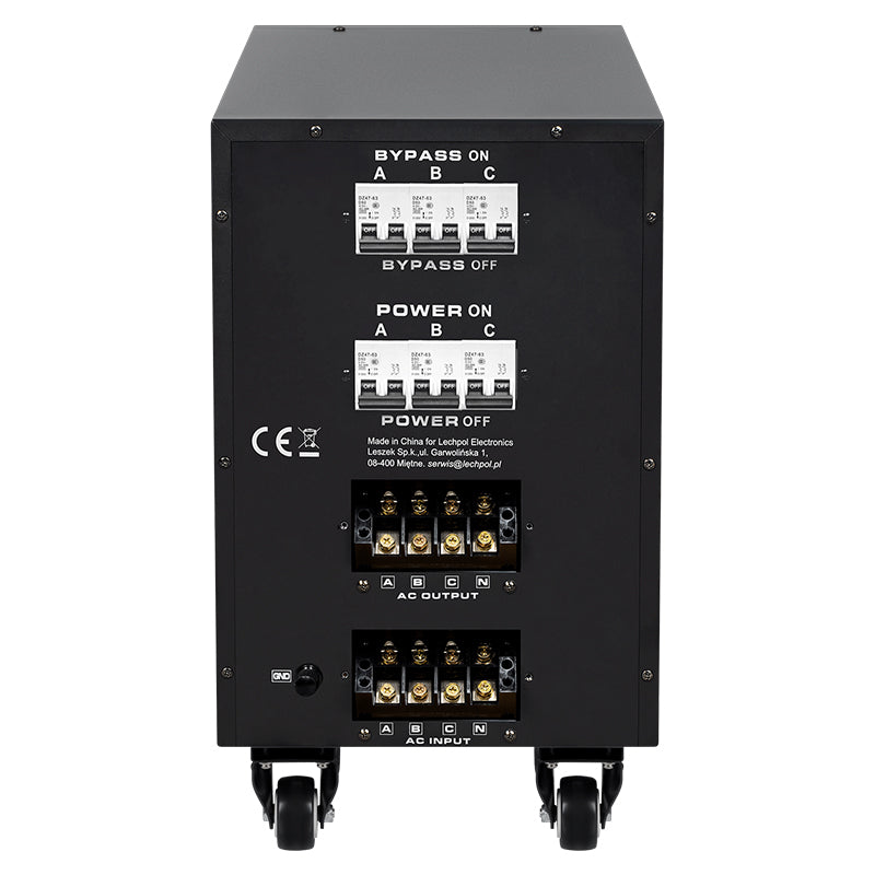 Stabilizator Servomotor Trifazat 45kva Proavr-45k Kemot Urz 3437-45 cu afisaj LCD