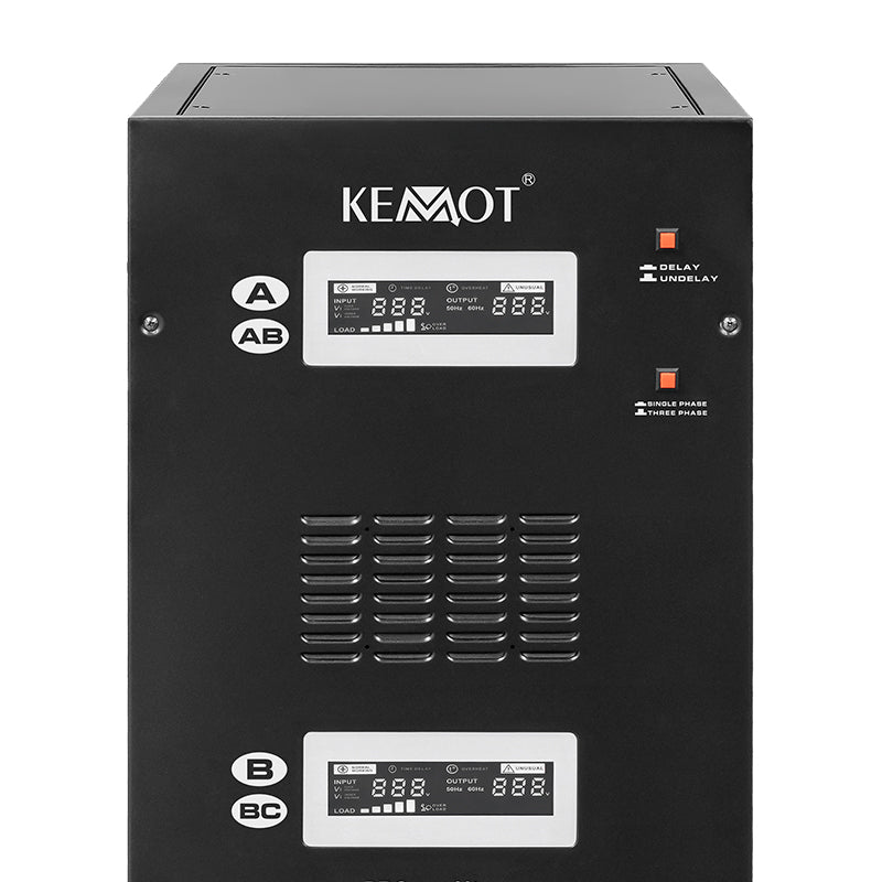 Stabilizator Servomotor Trifazat 80kva Proavr-80k Kemot Urz 3437-80 cu afisaj LCD