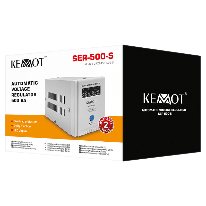 Stabilizator Tensiune Automat 500va Kemot Urz 3438-500-s
