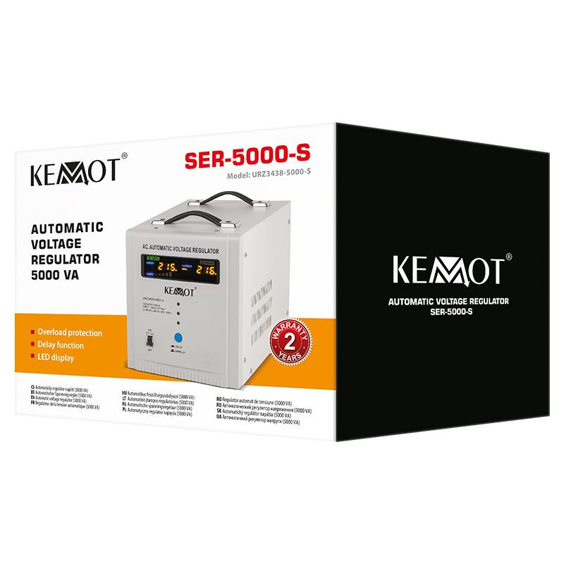 Stabilizator Tensiune Automat 5000va Kemot Urz 3438-5000-