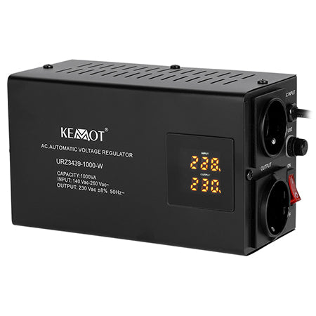 Stabilizator Tensiune Automat 1000va Perete Kemot Urz 3439-1000-