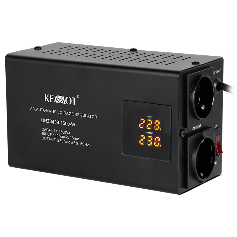 Stabilizator Tensiune Automat 1500va Perete Kemot Urz 3439-1500-