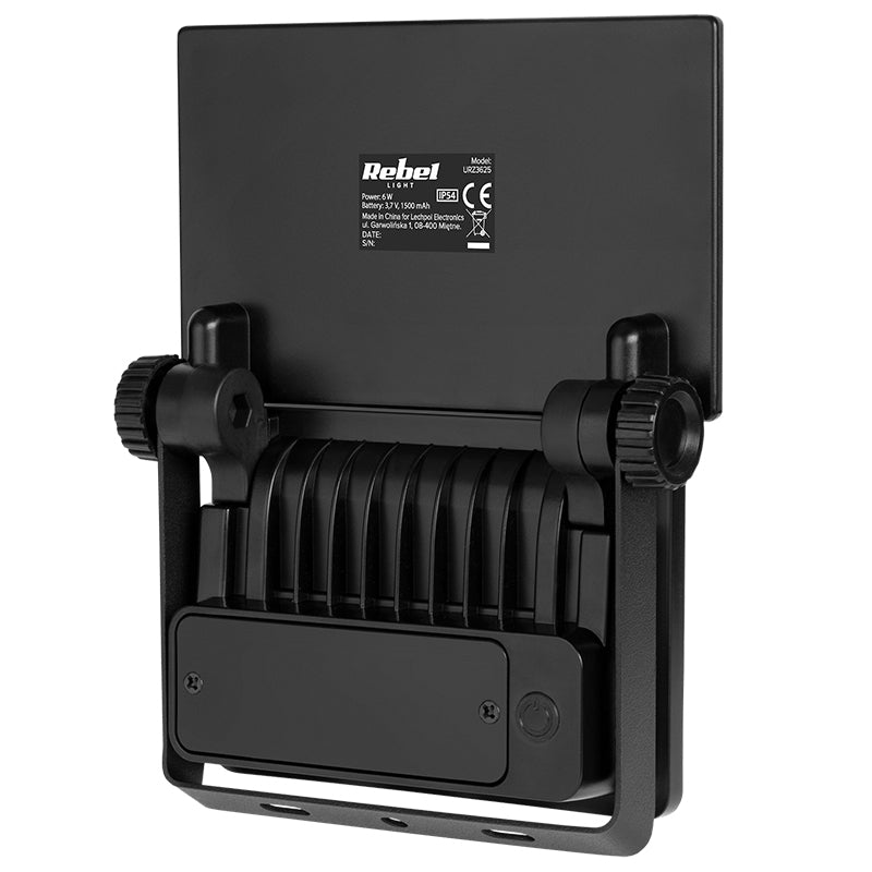 Reflector Solar 800lm 6500k Rebel Ip 54 cu baterie 1500 mAh