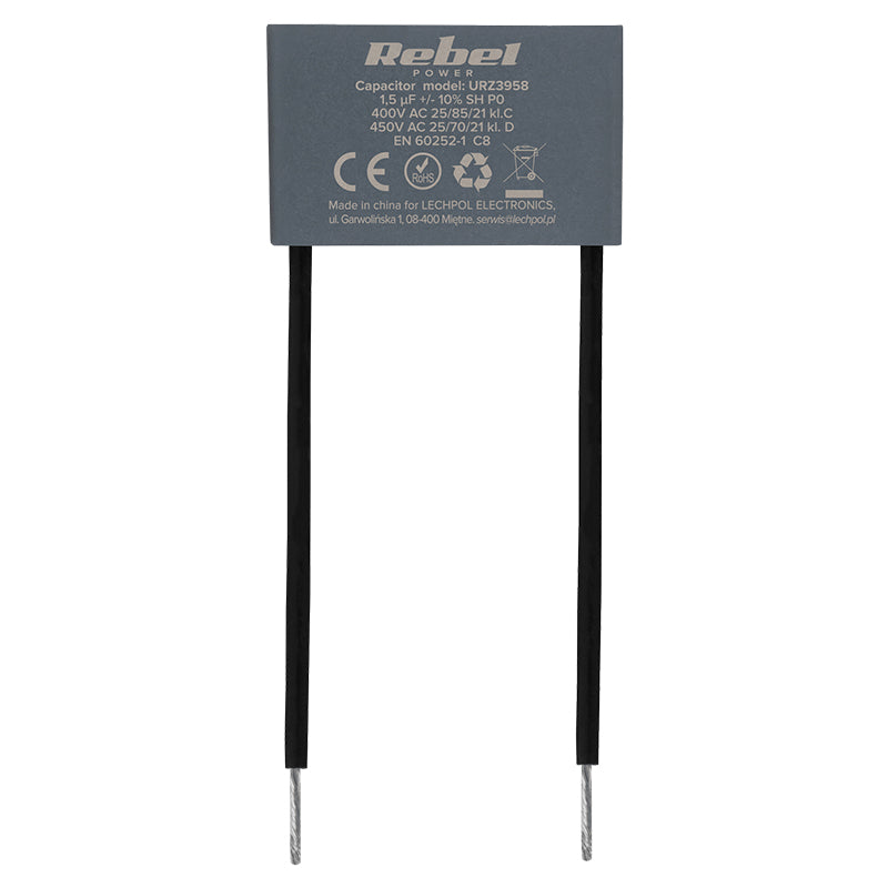 Condensator Motor Mksp-8 1.5uf Rebel Urz 3958