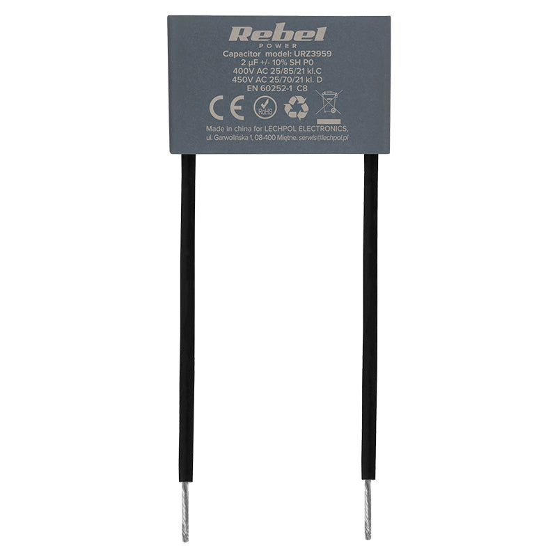 Condensator Motor Mksp-8 2uf Rebel Urz 3959