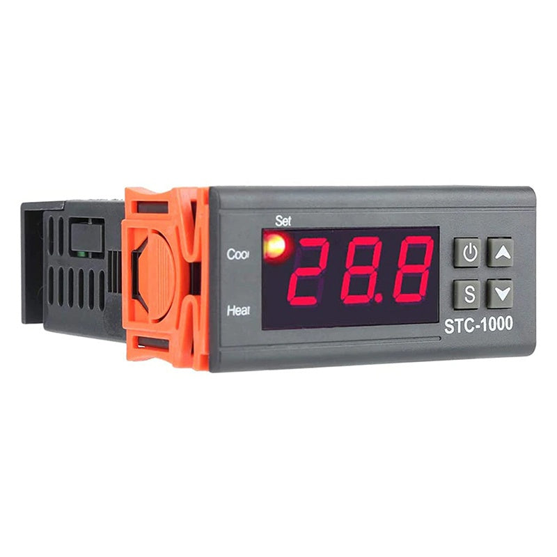 Termostat LCD Senzor Ntc Stc-1000 Urz 4045 cu alarma