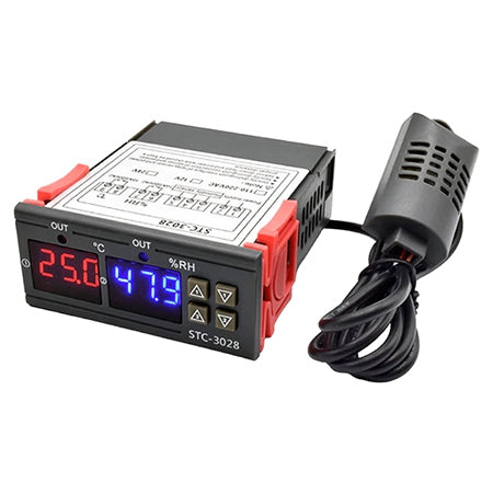 Termostat Temperatura Umiditate Stc-3028 Urz 4047