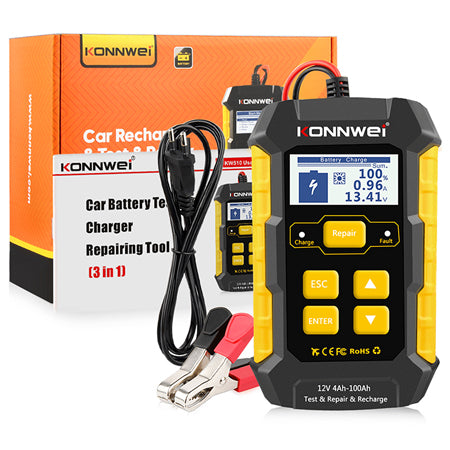 Tester Redresor baterie Auto 12V cu baterie reincarcabila