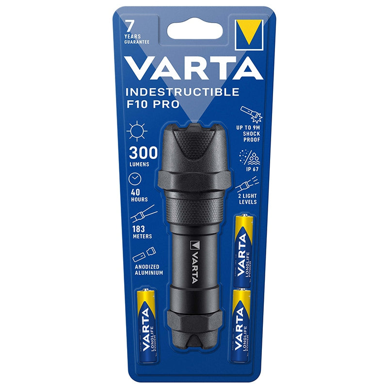 Lanterna LED Indestructible Pro Varta F 10