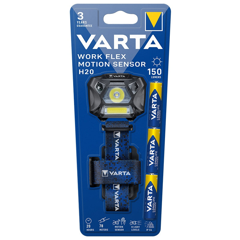 Lanterna LED COB Work Flex Motion Sensor H 20