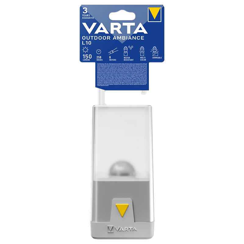 Lanterna Camping Varta Outdoor Ambiance L10, 150 lm, LED Multicolor, IPX4, Montabila