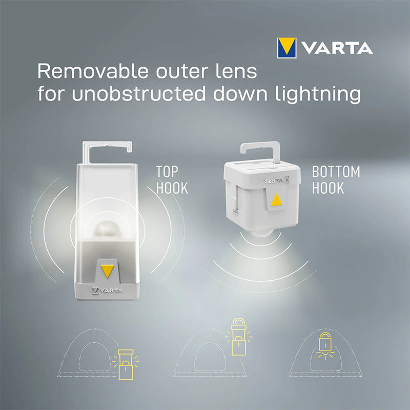 Lanterna Camping Varta Outdoor Ambiance L10, 150 lm, LED Multicolor, IPX4, Montabila