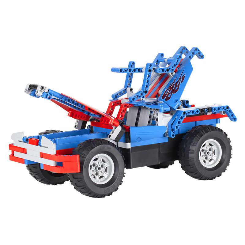 Masina Piese Blocks Truck By Quer Rc 531 cu baterie 400 mAh, USB si Telecomanda