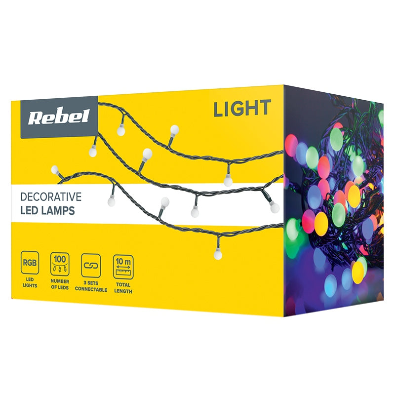Sir Iluminat Festiv RGB 10m Ip 44