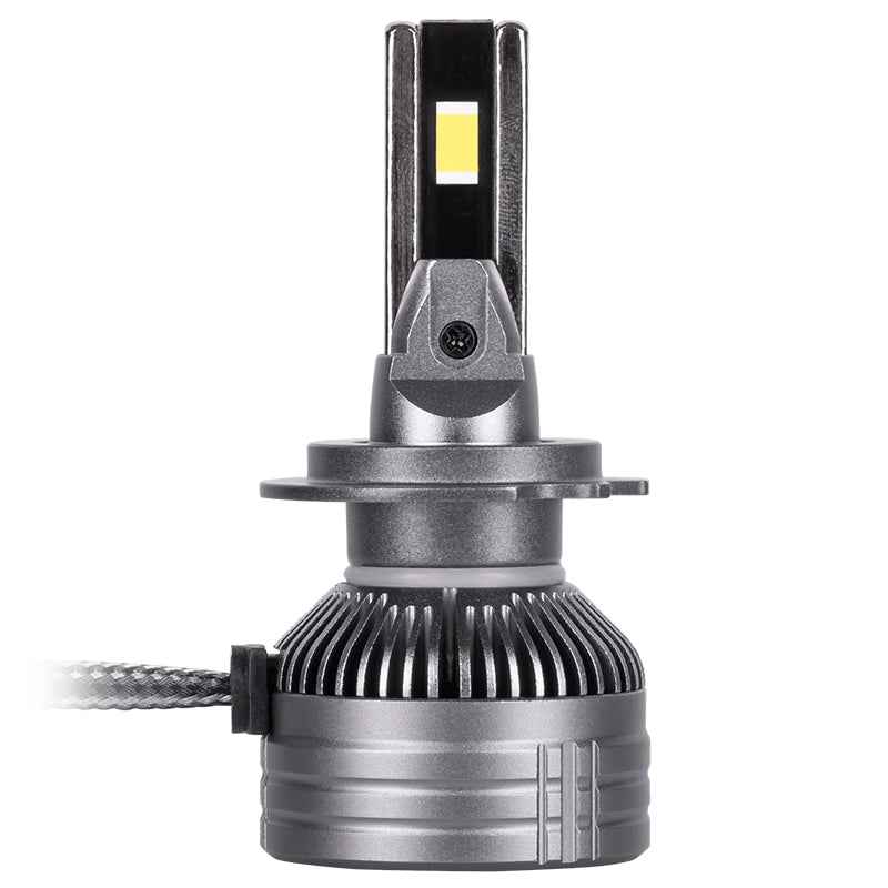 Set 2 Becuri LED Auto HQ A16-H7, 90W, 15000 lm, 6000K, IP68, Alb Rece